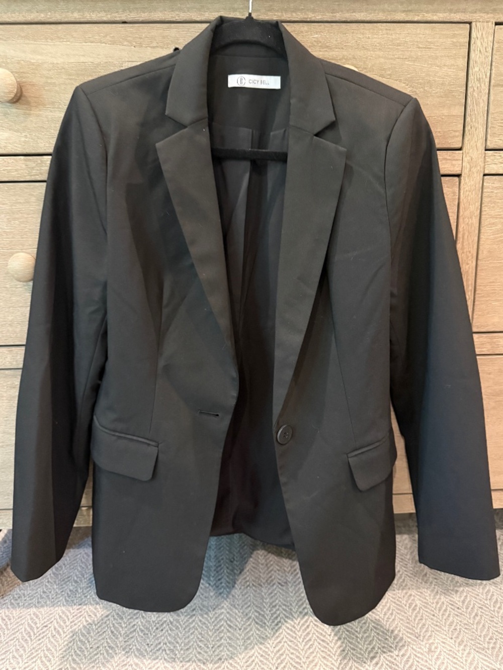 Cicy Bell Black Suit Jacket